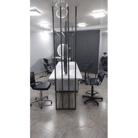 Masa de lucru pentru salon de coafura cu oglinda iluminata A-81